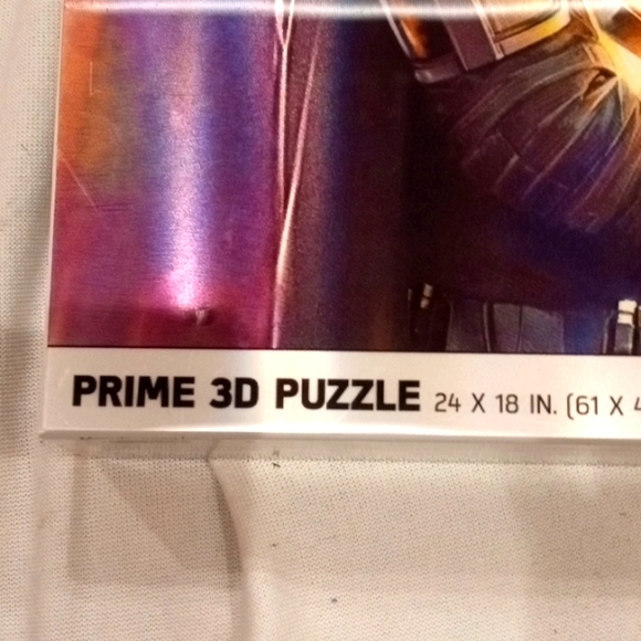 3D Puzzle Star Wars The Mandalorian w/ Grogu 500 pc nib - Picture 2 of 2